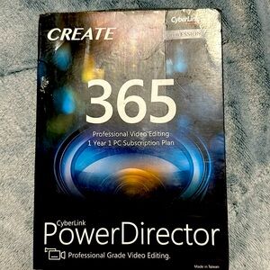 CyberLink power Direct 365 professional grade video editing
